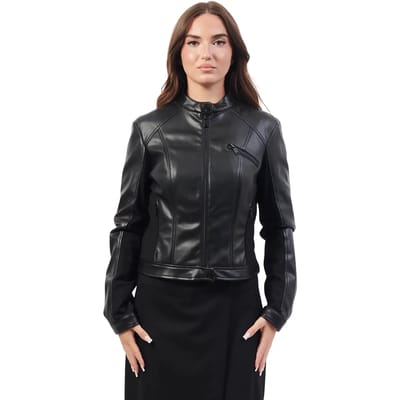 Leren jas voor vrouwen Guess New Fiammetta
