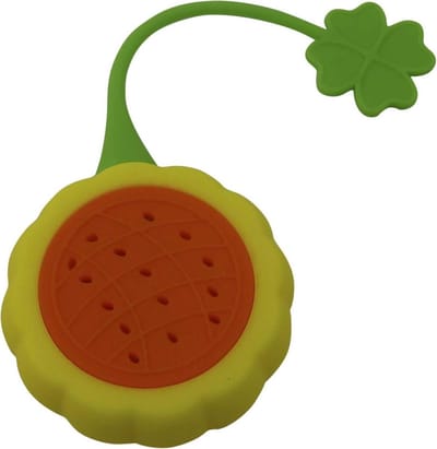 *** Theeinfuser - de Perfecte Theezeef van siliconen - Fruit vorm - Thee Kransjes - van Heble® ***