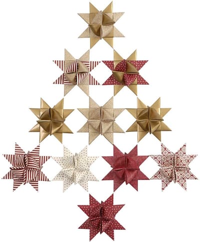 Papieren vlechtstroken, L: 44+78 cm, B: 15+25 mm, d 6,5+11,5 cm, glitter,vernis, goud, 40 stroken