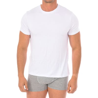 Heren Bamboo Korte Mouw T-shirt Q602