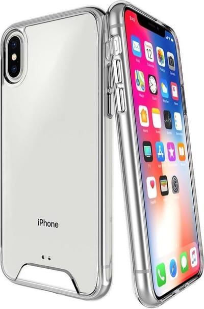 Military Grade Transparant - Bumper HQ Siliconen TPU Cover Geschikt voor: iPhone XR Hoesje - Crystal Clear Case