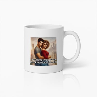 To Love and Be Loved Mok 330ml – Romantische Koffiebeker Cadeau voor Stellen, Jubilea & Valentijnsdag
