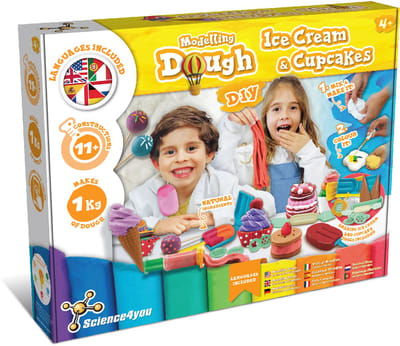 Science4You klei speelgoed ijsjes en cupcakes creatief pakket.