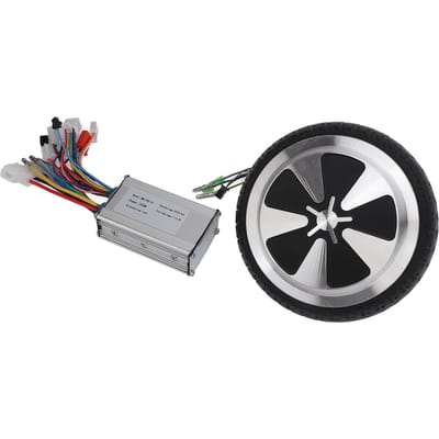 24 36V 350W Controller Rubber Aluminiumlegering Geluidsarm 6,5 inch Naafmotor Wiel voor Balansfiets gray