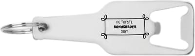 Akyol - de tofste bonusbroer ooit flesopener - Broer - familie - cadeau - 105 x 25mm