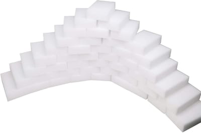 Dailygoods- Vlekverwijderaar Extra Krachtig - Magische Spons - 50 Stuks - Eco-Sponsmaterialen - Geschikt voor Keuken/Badkamer - 10 x 6 x 2 cm - Schoonmaakdoek
