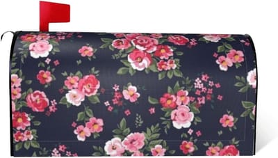 Brievenbus Cover - Brievenbus Decoratie - Buiten Decoreren - Waterdichte Oxford Stof - 255x21 inch - Zwart