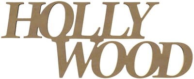 Gomille MDF decoratiefiguur Hollywood 58 cm knutselplezier.