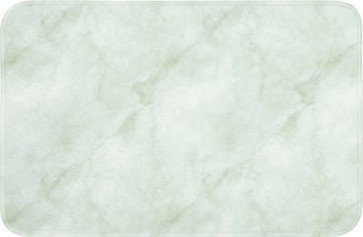Badmat 60x40 cm - Antislip - Groen - Marmer - Vloeiende aders - Badmatten voor badkamer - Badkamermat - Douchemat - Badkamer mat