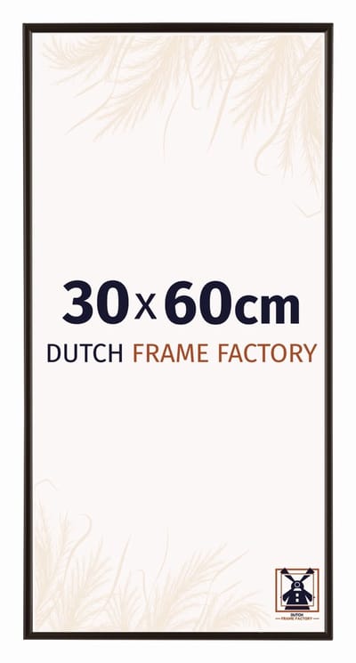 Fotolijst 30x60 cm - Kunststof - Antraciet - Easy