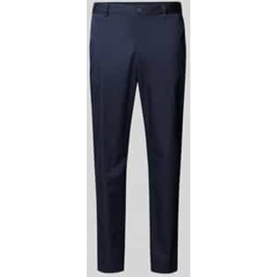 Regular fit pantalon in effen design, model 'Perin'