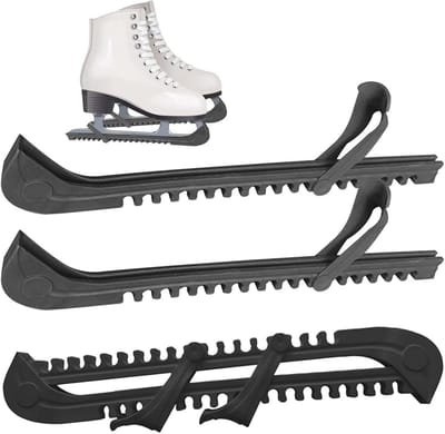Universele schaatsbeschermers voor schaatsen en ijshockey - verstelbare bescherming voor alle maten