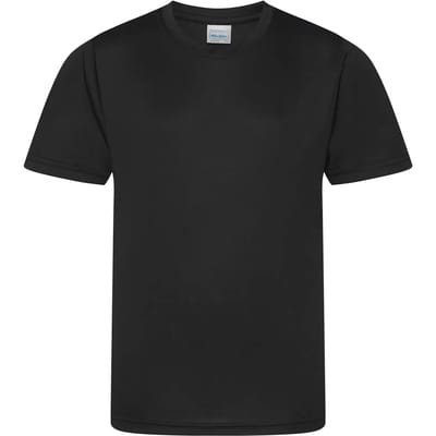 Just Cool Kids´ Cool Smooth T JC020J - Jet black - 3/4 (XS)