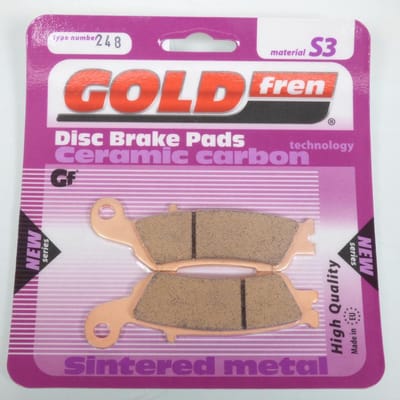 Plaquette de frein Gold Fren pour Moto Yamaha 250 YZ 2T 2008 à 2018 AVG / X/Y/Z/A/B/D/E/F/G/H/J Neuf