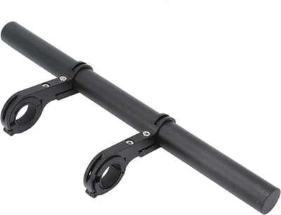 Lichtgewicht aluminium stuurverlenging voor snelheidsmeter en verlichting, 30 cm, ideaal voor mountainbikes en fietstoebehoren