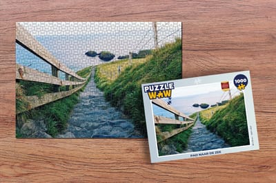 Puzzel Pad naar de zee - Legpuzzel - Puzzel 1000 stukjes volwassenen