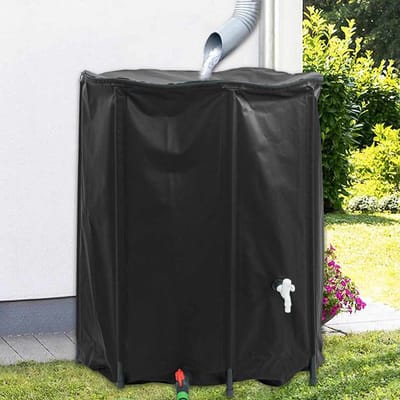 vidaXL Watertank met kraan opvouwbaar 1250 L PVC