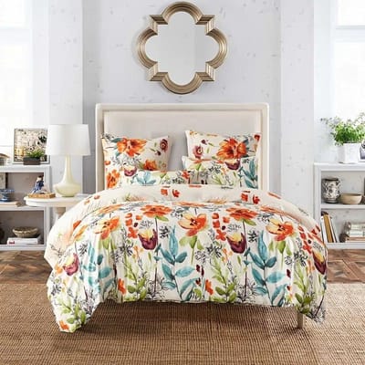 Ensemble de Linge de Lit Bohème Mosaïque Ethnique Vintage Taille King Queen Full Twin Housse de Couette/Doona 135x200cm