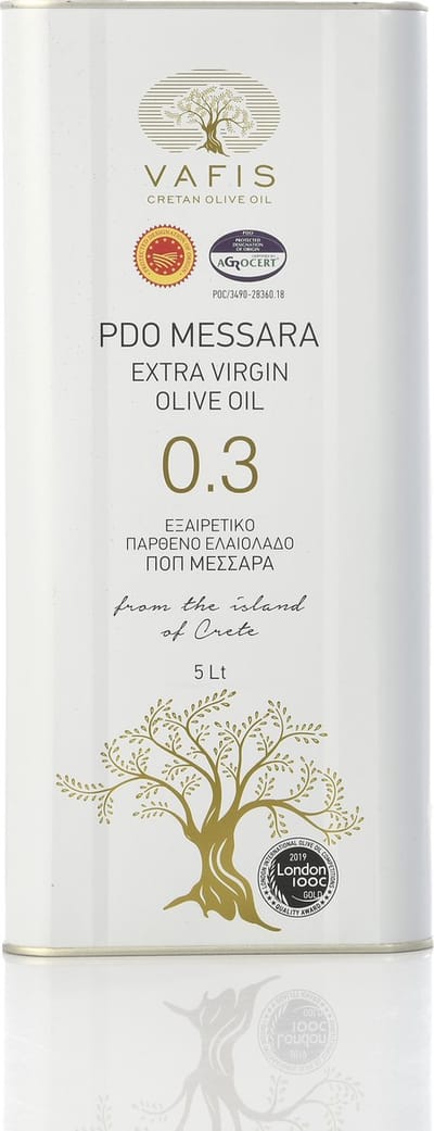 Zonnig Kreta's beste Extra Vierge olijfolie 5 liter