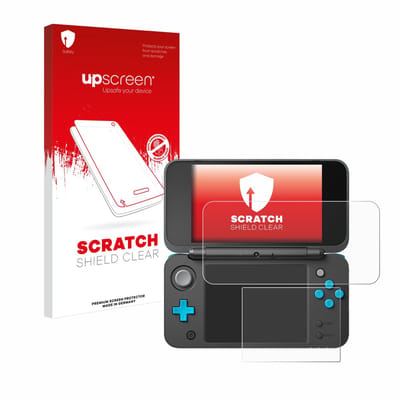 upscreen - Screenprotector voor New Nintendo 2DS XL - Folie Beschermfolie transparant