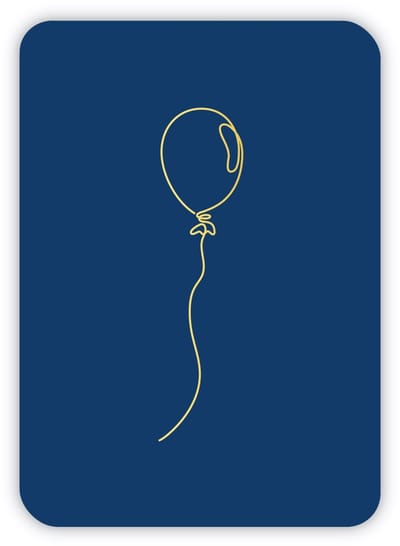 Verjaardagskaart | Goudfolie | Felicitatie | Wenskaart | Jarig | Verjaardag | Verjaardagscadeau | Ansichtkaart | A6 | Kaartje