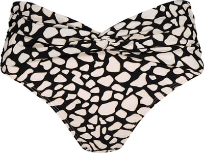 Barts Bishi High Waist Briefs Vrouwen Bikinibroekje - maat 36 - Zwart