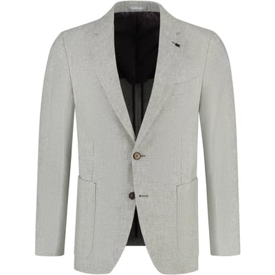Linnen blazer Michael Kors Pied De Poule Linen