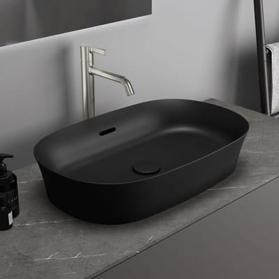 Ideal Standard top bowl oval with overflow, o. HL 60 x 38 cm E139701