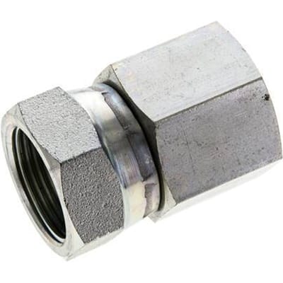 JIC  Fitting G1'' X UN 1-5/16''-12 Binnendraad Staal 170bar