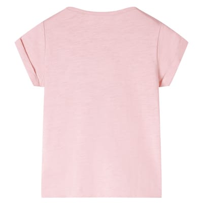 vidaXL Kindershirt 140 lichtroze