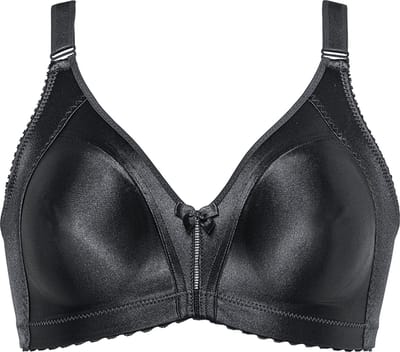 Naturana - Minimizer bh met glanzend patroon - 5063 - Zwart - 80B