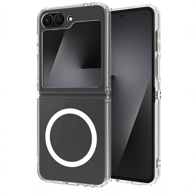 Accezz Hoesje - Geschikt voor Samsung Galaxy Z Flip 7 FE - Xtreme Impact Backcover 2.0 - Transparant