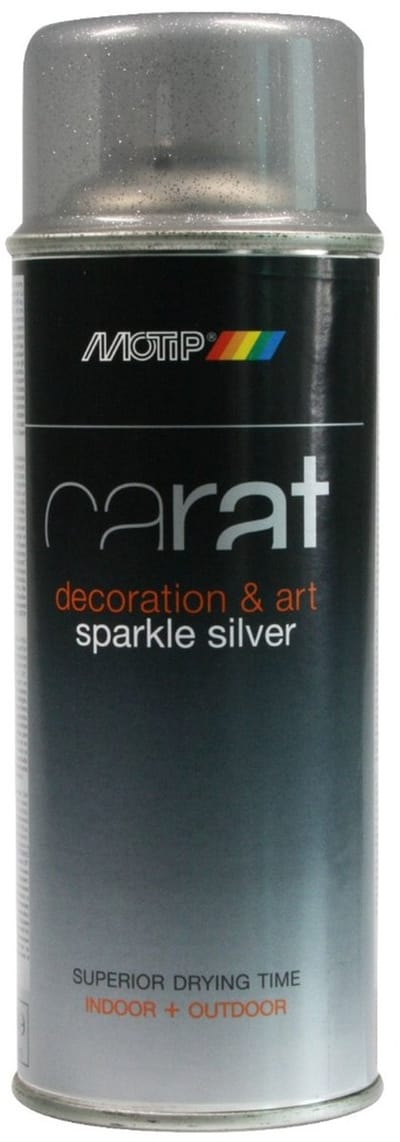 Motip Carat Sparkle - 400ML - Zilver