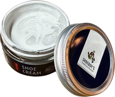 Shoeboy's Shoe cream pot - Schoencreme voor hoogwaardige soorten gladleer - 50ml - (004) Linnen