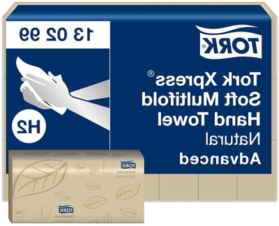 Papieren Handdoeken - Handdoekjes Multifold - Hygiënisch Drogen - Scheurbestendig - 21 x 180 vellen - Naturel