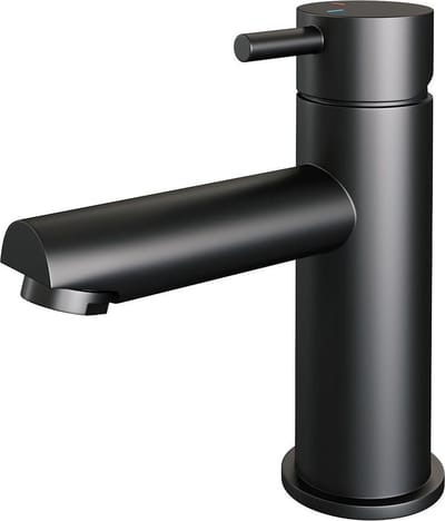Brauer BlackEdition Wastafelmengkraan opbouw - laag - model b - mat zwart