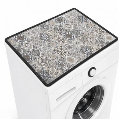 VHV - Wasmachinemat - Beschermmat wasmachine - Drogerhoes bovenblad - Antislip apparaatmat - Voor wasruimte en keuken