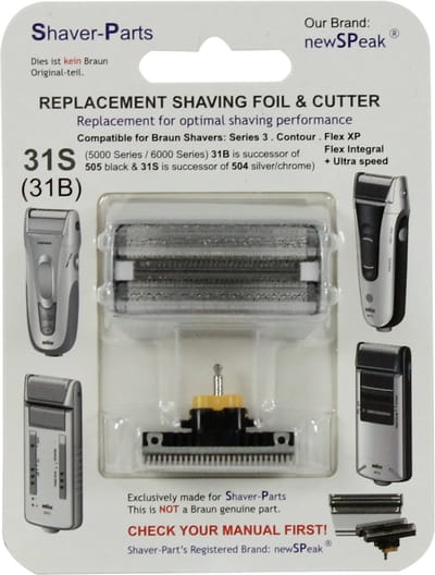 Shaver-Parts Braun Combipack Alt 31s