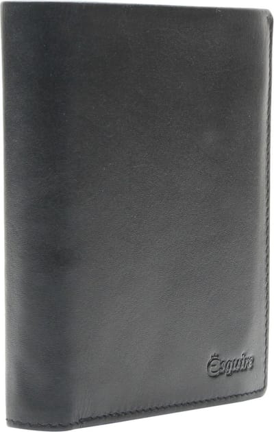 Esquire Portemonnee New Silk Wallet Black Zwart