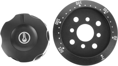 Thermostaatknop - Regelknop - Temperatuur Regelen - Precisie Instelling - Plastic - Zwart