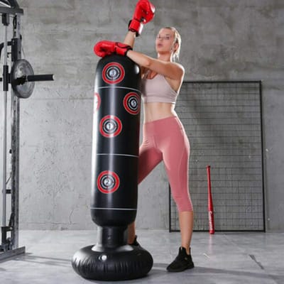 Dailygoods - Opblaasbare Bokszak 160 cm voor Thuis en Gym