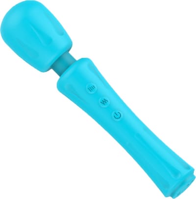 Cupitoys® Wand vibrator - 18,2cm - Lichtblauw - 20 standen - Vibrators voor vrouwen en mannen - Sex toys voor vrouwen en mannen