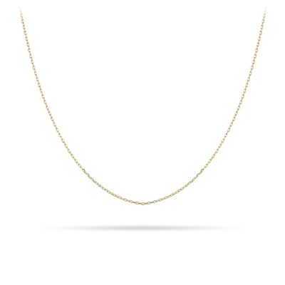 Gisser Jewels - Halsketting VGC003 - 14k geelgoud - - 42 + 3 cm