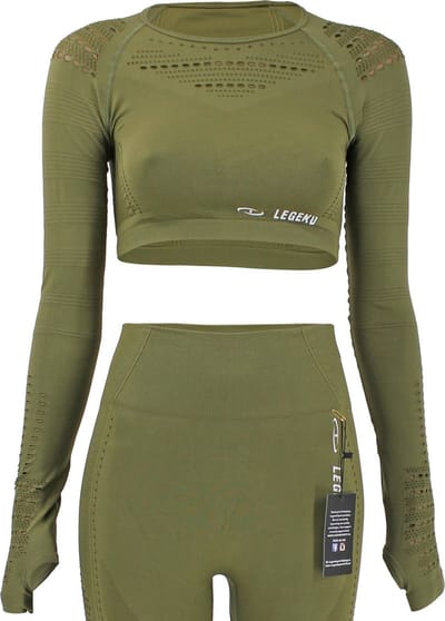 Sport Top Army Green S