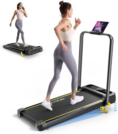 Loopband Inklapbaar - Hometrainer Elektrisch - Walking Pad Fitness - cardio