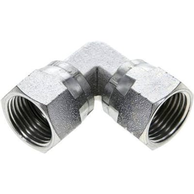 90Graden JIC Hoekfitting UNF 3/4''-16 Staal 275Bar (3863,75Psi)