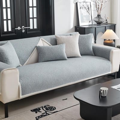 Verdikkende Chenille Europese Bloem Sofa Mat Vier Seizoenen Universele Sofa Handdoek Antislip Thuis voor Woonkamer Bank Kussenhoes 70x70cm 1pcs