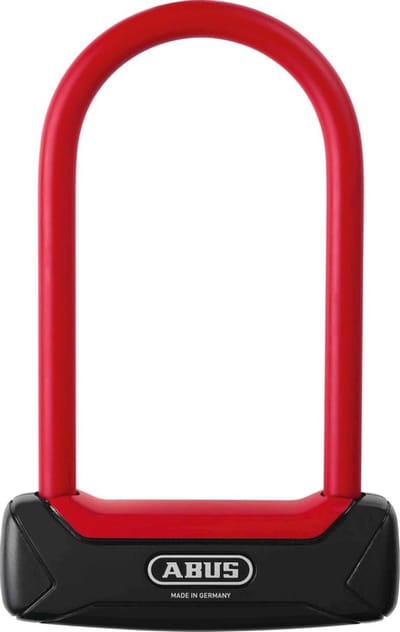 ABUS beugelslot Granit Plus 640/135HB150 - Extra licht fietsslot met ronde beugel - ABUS-Security Level 12 - Zwart/rood