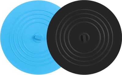 Siliconen Afvoerstoppen 15,5 cm - 2 stuks - Universeel voor Gootsteen en Badkamer