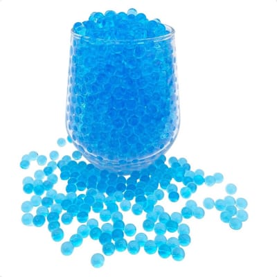 Waterparels 20000 Stuks, Blauwe Gelbollen voor Vazen, Decoratie, Hydratatie, 7-8 mm